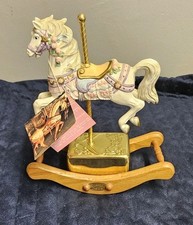 Westland Designs Vintage Musical Carousel Rocking Horse 