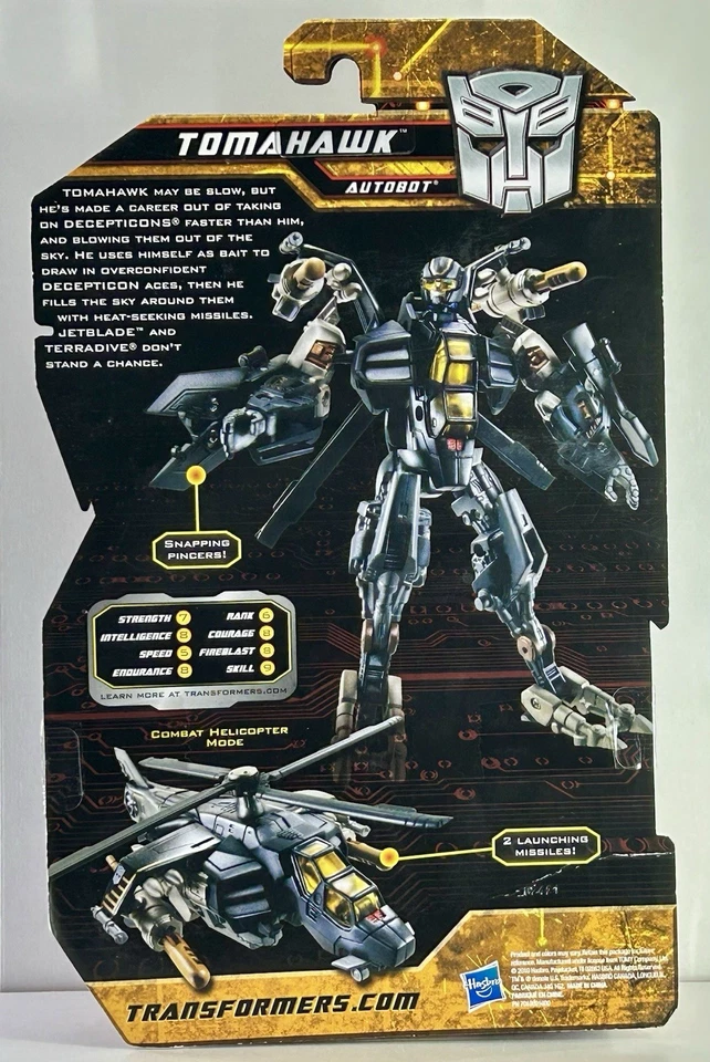 Экшн-фигурка Transformers Hunt for the Decepticons HFTD Tomahawk НОВАЯ 2010 - Изображение 2 из 4