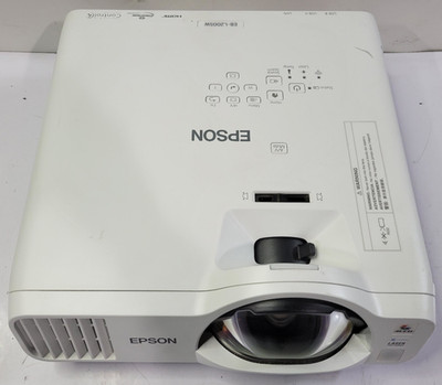 BARELY USED Epson EB-L200SW Short Throw WXGA 3LCD Laser Projector - 118 Hours