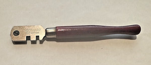 RAREST - Vintage German HECSHARP 6-Wheel Roller Glass Cutter Cutting Tool