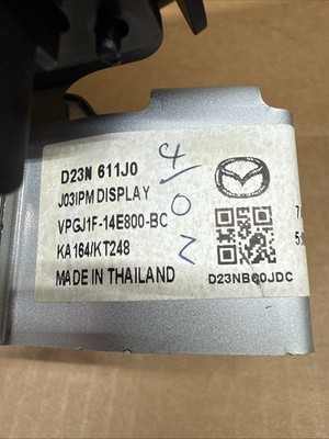 2018-2021 Mazda CX3 CX-3 Radio Dash Display Screen D23N 611J0 | eBay