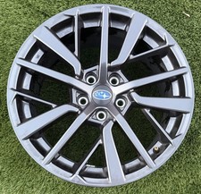 SINGLE 18 INCH WHEEL/RIM SUBARU WRX 2022-2023 OEM GENUINE GRAY 68896