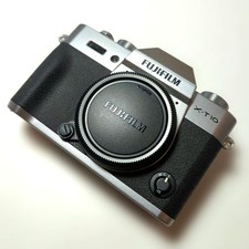 Fujifilm X-T10 Mirrorless Camera Body Silver Black Excellent Condition