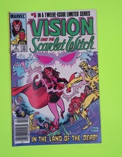 Vision and the Scarlet Witch #5 Vol. 2 1986 Marvel Comics Newsstand J78-30