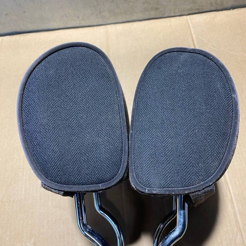 Mercedes-Benz W124 Sedan Rear Seat Headrest Set Of 2x Black Fabric SPORTLINE - Picture 7 of 11
