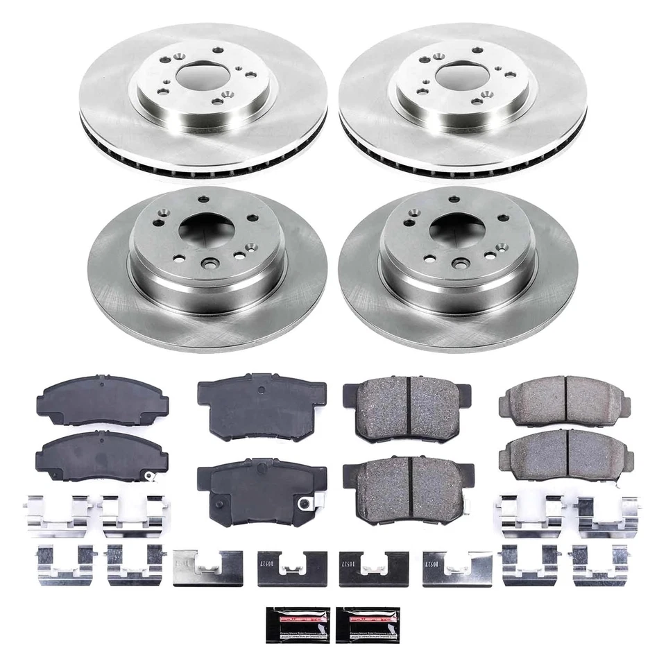 PowerStop KOE2295 Brake Kit For Acura TL 1999-2003 Front Rear - Изображение 2 из 4