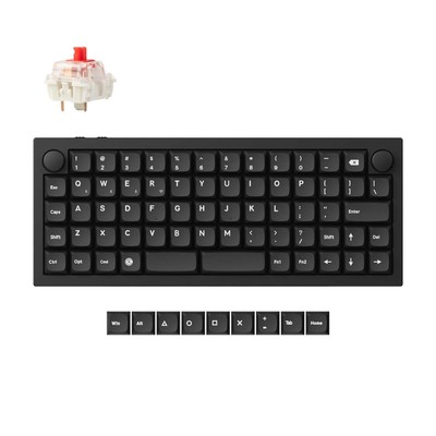  Keychron Q15 Max QMK Kabellose Mechanische Tastatur, QWERTY US, Q15M-M1, Red
