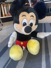 Mickey Mouse Plush Vintage 80s Authentic Disneyland / Walt Disney World Rare