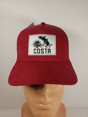 Costa Tarpon Cypress Hat Red Snapback 