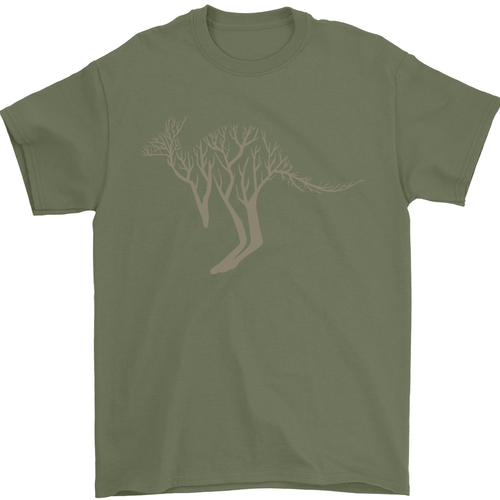 Kangaroo Ecology Herren T-Shirt 100% Baumwolle - Bild 13 von 28