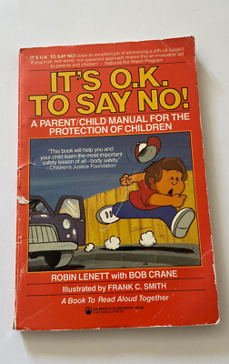 It s Ok To Say No! VTG 1985 Parent Child PB Book For The Protection Of Children