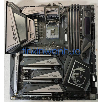 MSI MEG Z390 GODLIKE LGA1151 マザーボード 本体 For MSI MEG Z390 GODLIKE Motherboard LGA1151 DDR4 E-ATX Mainboard