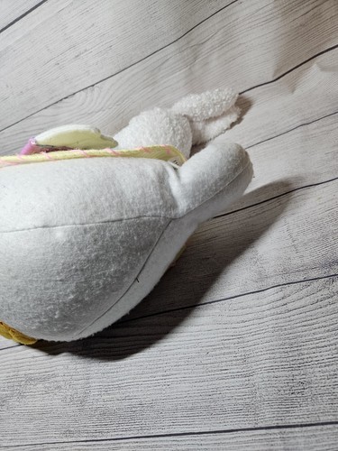 "Felpa de pato blanca de tela Joann de colección con orejas de conejo y atuendo 18"" - felpa de Pascua" - Imagen 12 de 12