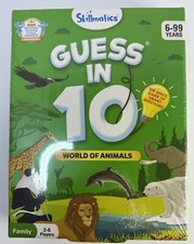 Skillmatics Guess in 10 Animal Planet Trivia Card Game Kids Family - NEW Sealed