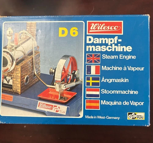 Wilesco D6 steam engine