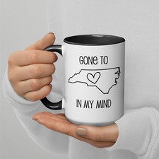 Carolina In My Mind Mug, North Carolina Mug, NC Mug, Gift for Him, Gift for Her