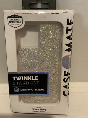  Case-Mate Apple iPhone 11 Pro iPhone Xs/X Case Twinkle Stardust - Glitter Case