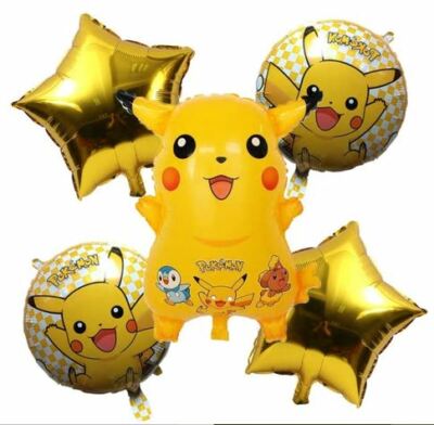 POKEMON Pikachu /& Friends Disney Birthday Party Supply SUPER Kit w//32 Plts /& Nap