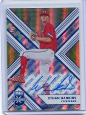 2018 Elite Extra Edition Aspirations Blue Autographs Ethan Hankins Auto 35/50