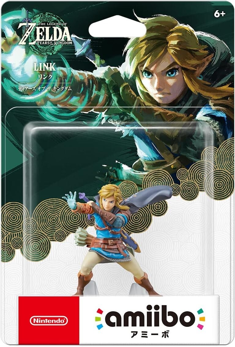 Amiibo The Legend of Zelda Link Tears of the Kingdom Nintendo