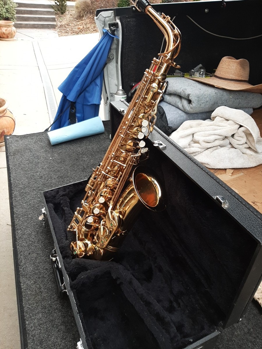 Unison Alto Saxophone With Case Great Shape | eBay