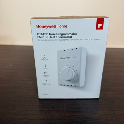 Honeywell Home CT410B Electric Heat Baseboard Heater Thermostat NEW  85267276603|