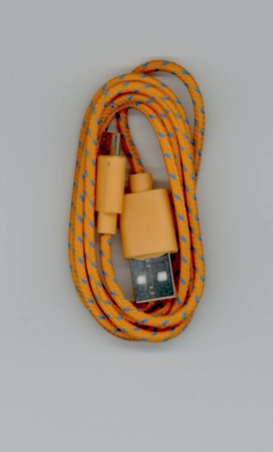 Braided Micro USB Sync Cable Cord -3ft/1M - Picture 20 of 21