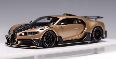 1/43 T&P Bugatti Chiron Mansory Centuria în Matte Gold Carbon