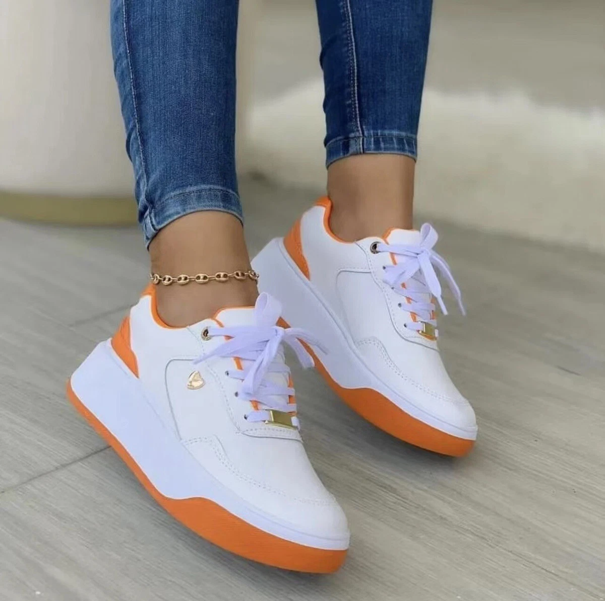 Womens Casual Tennis Sports Shoes Breathable Running Sneakers