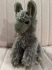 Douglas Josie Llama Plush Toy Stuffed Animal 11” Alpaca Brown Taupe Kids NEW