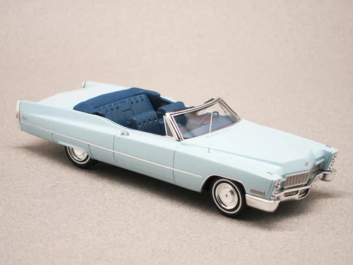 CADILLAC DEVILLE 1968 CONVERTIBLE, voiture miniature 1/43e GIM 001A