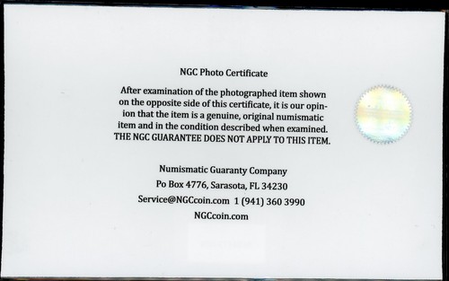 Julius Caesar AR Denarius Elephant Coin 49 BC. NGC Choice VF (Certificate) - Picture 5 of 5