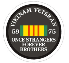 3" VIETNAM VETERANS MILITARY VINYL STICKER DECAL USA MADE