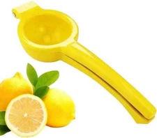 Pro Fresh Citrus Lemon Lime Squeezer 8" Yellow Home Bar Essential Tool
