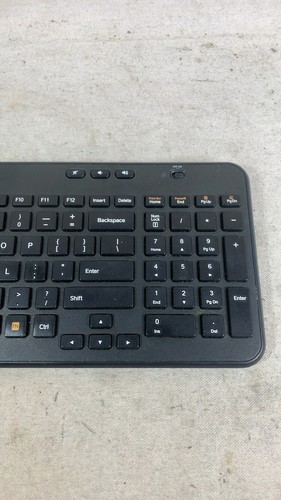 Logitech K360 Wireless USB Keyboard - Compact Full Size, Glossy Black Finish - Picture 3 of 7