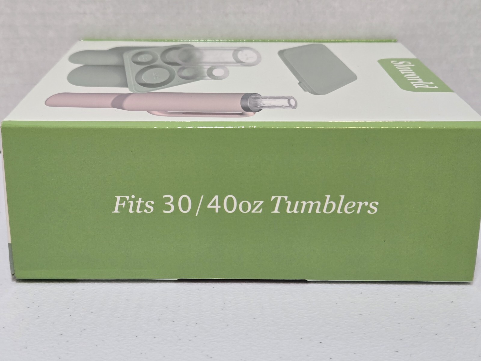 Ice Cube Tray Mold for Stanley Fits 40oz 30oz Tumbler Accessories Sloworld Green