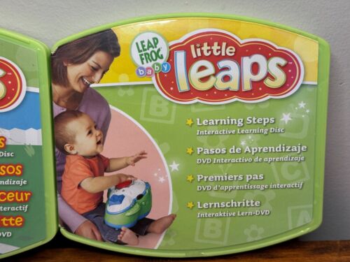 2 Leap Frog Baby Little Leaps First Steps & Learning Steps Interactive DVD Disc - Picture 3 of 5