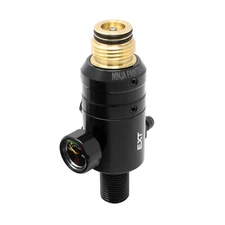 Ninja Paintball 4500psi Pro V3 Brass Extended HPA Compressed Air Regulator