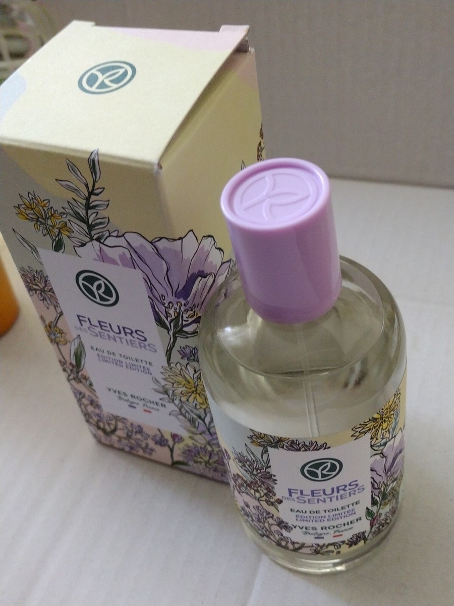Eau De Toilette Yves Rocher Agrumes En Fleurs - Flacon 100 Ml, Senteur Fraîche Et Florale, Neuve