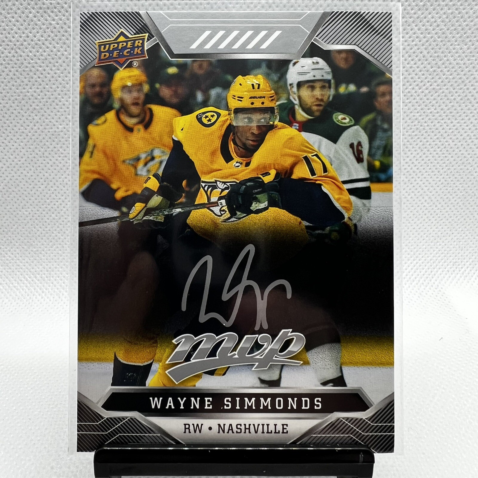 2019-20 Upper Deck MVP Silver Script #177 Wayne Simmonds Predators
