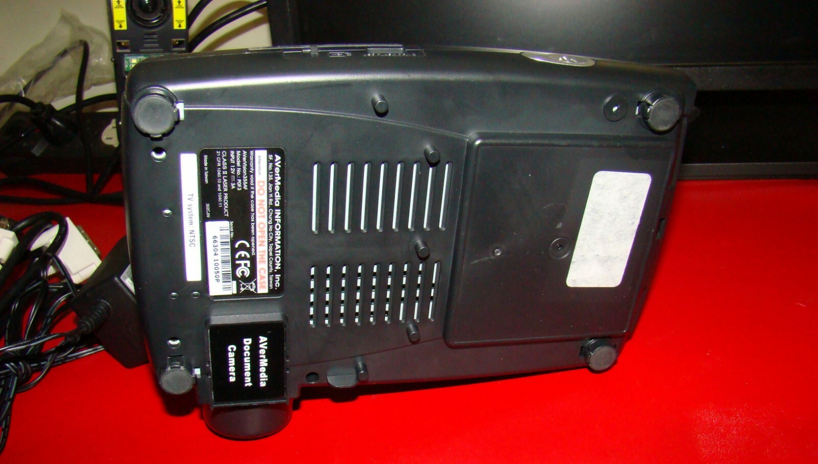 Caméra De Documents AverMedia AverVision 280 (P0A3) - Occasion Fonctionnelle Avec Vision Nocturne Et Câbles