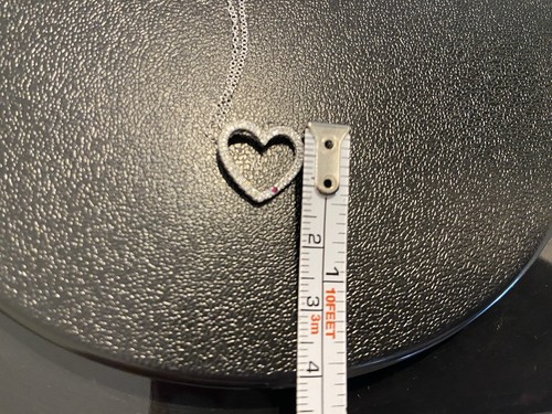 Fantastic 18kt White Gold KWIAT Diamond Heart (.21 Carat) Necklace - NEW - Picture 11 of 12