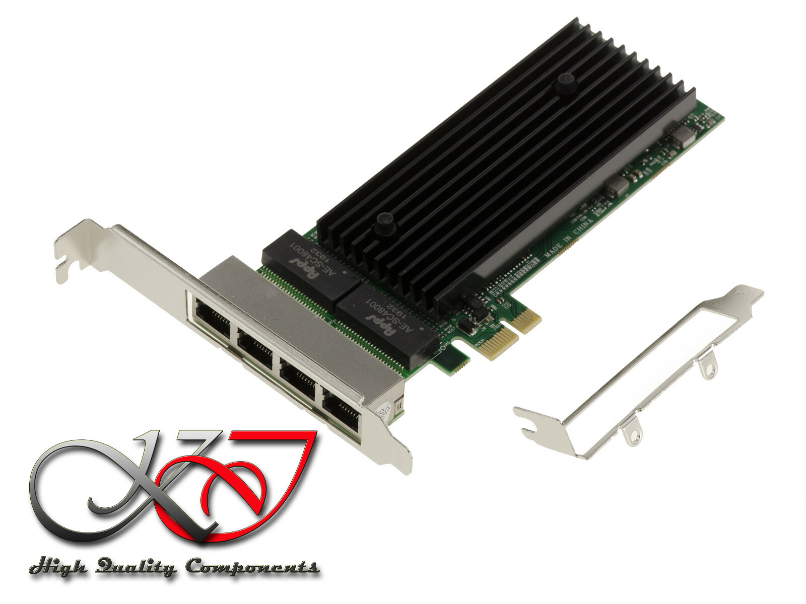 Mappa Pcie 10 100 1000 Quad 4 Portgigabit Ethernet Chipset Intel 82576