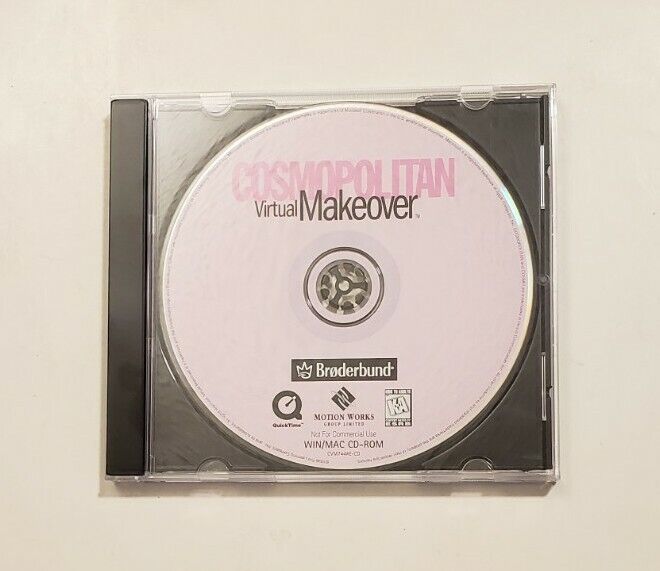 Cosmopolitan Virtual Makeover (Vintage PC/Mac CD-ROM, 1998)