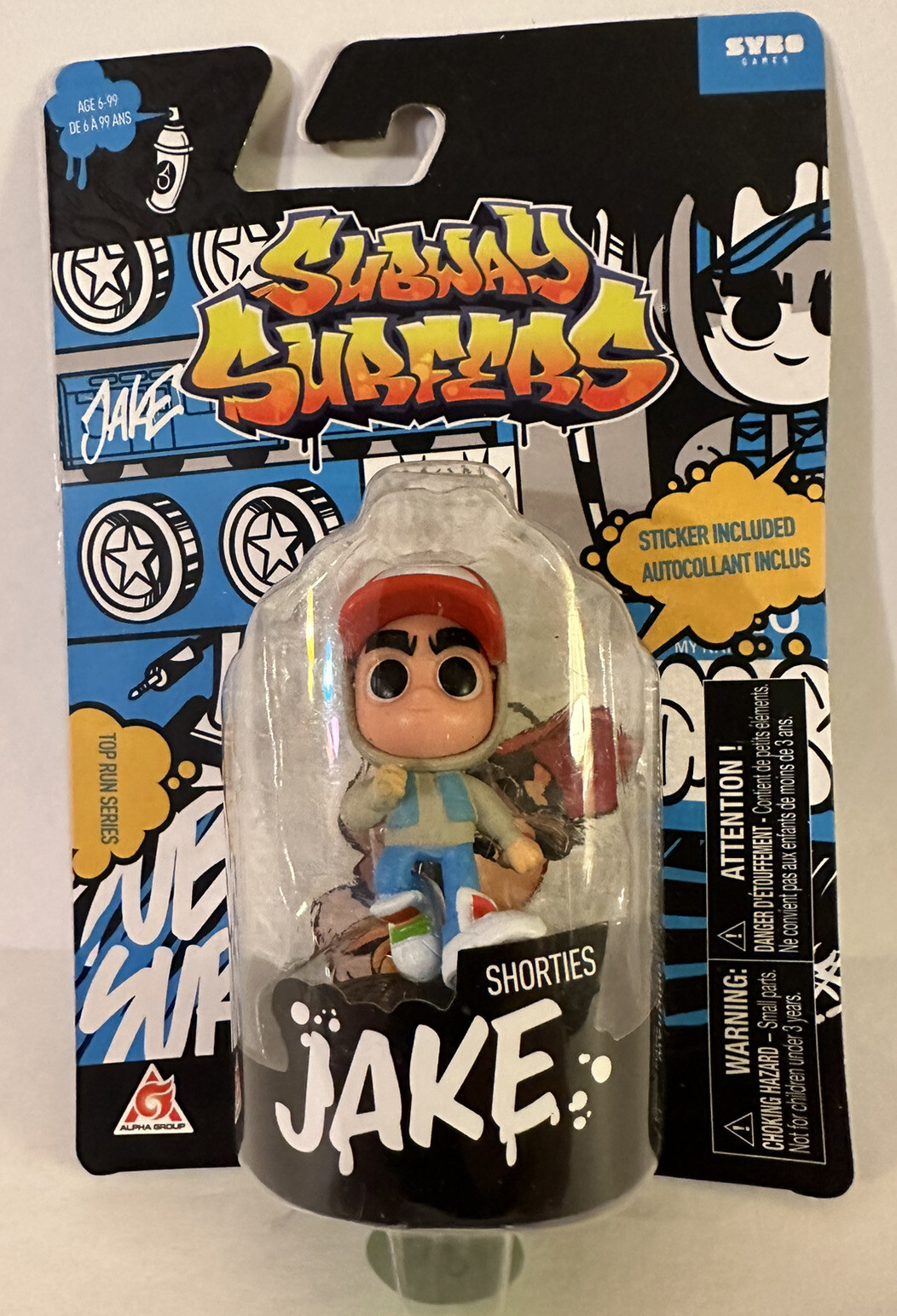 SUBWAY SURFERS “JAKE” 2” Shorties, Brand New