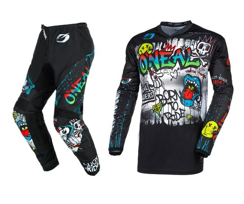 O'Neal 2025 Youth Element Rancid Motocross Offroad Dirt Bike Jersey Pant Combo - 第 1/7 張圖片
