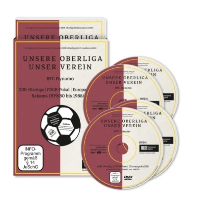 DVD Panorama digital BFC Dynamo DDR-Oberliga Saisons 1979/80 bis 1988/89