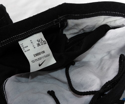 Nike Swimming Trunks Retro Speedline Lightweight New Old Stock Size 38 Rare NEW - Picture 5 of 6