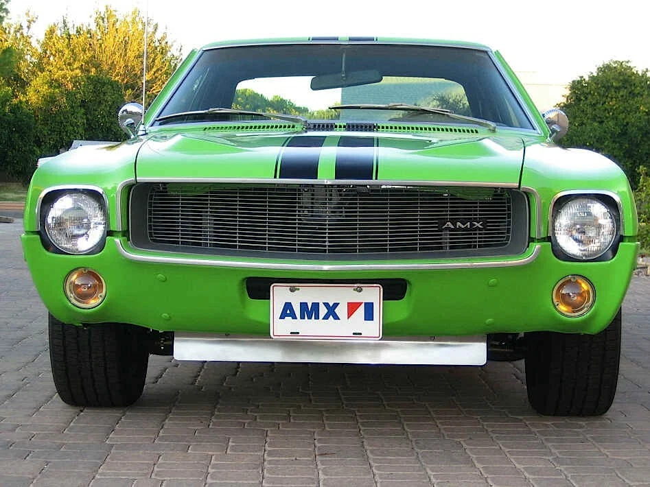AMC AMX Javelin Group 15 new stainless front spoiler dealer SST Mark Donohue - Image 4 of 4