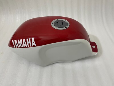 ゴールデンウィーク特別価格！！YAMAHA！！ＹＳＲ50/80　タンク！！ Yamaha Ysr 50 80 Ysr50 Ysr80 1989 Alloy Tank White & Red With Cap